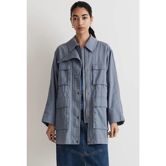 Madewell Oversized Field Jacket Size XS NWT - Picture 1 of 14
